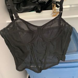 Naked wardrobe corset top